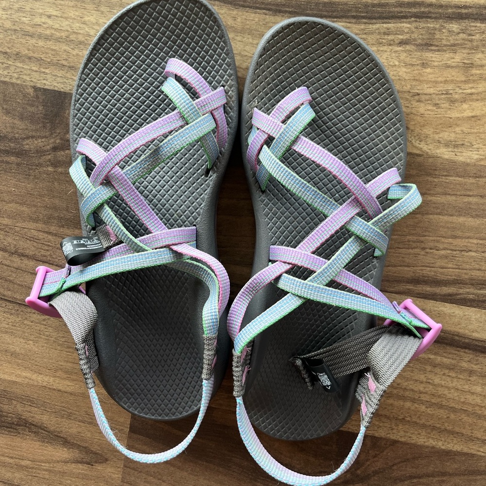 Chaco Women's Sandals - pink & purple size 9
